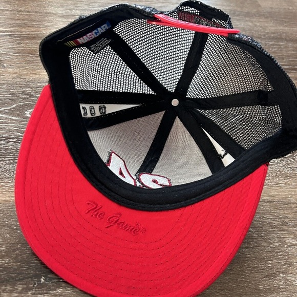 Nascar Jeff Gordon Snapback Hat Trucker Style Red Black White The Game Nascar - Picture 5 of 6